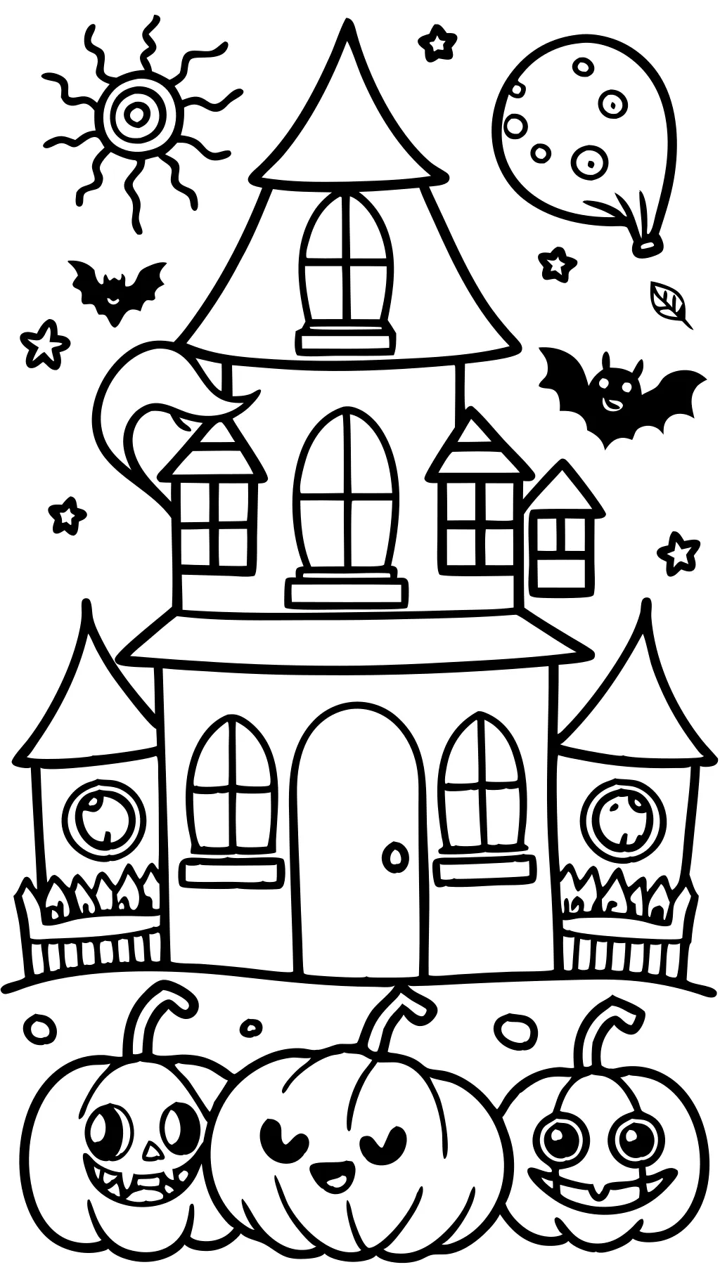 halloween free coloring pages